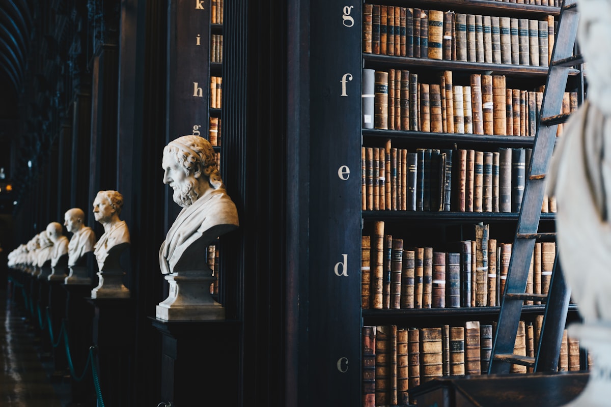 Courtroom and law library